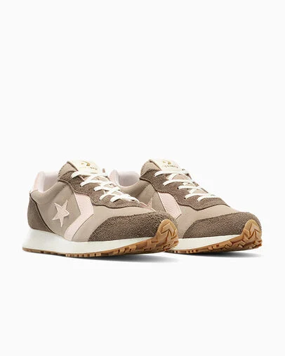 Converse Omega Trainer Vintage Cargo/Shy Flamingo, Top and Side View