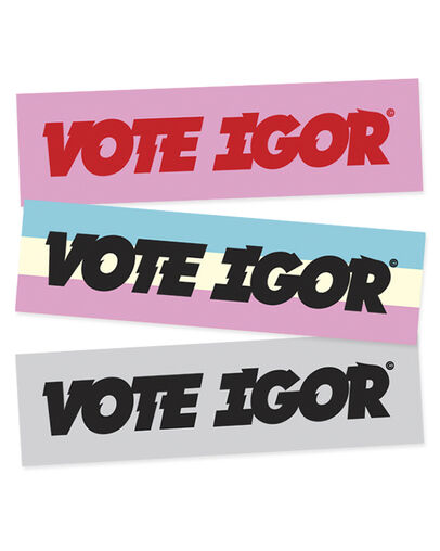 Tyler, the Creator: Igor Album Sticker MULTI, Front View