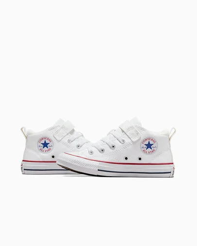Chuck Taylor All Star Malden Street Canvas Easy-On White/Red/Blue, Detail Angle View