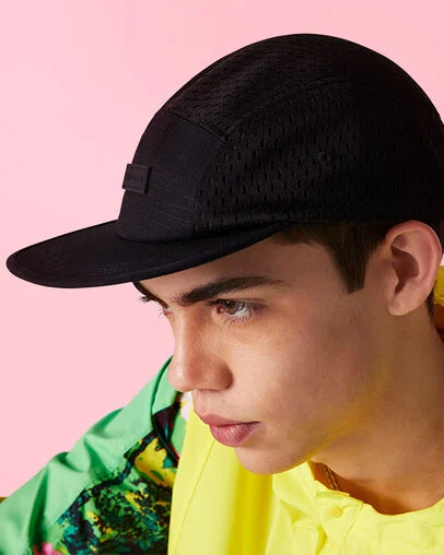 Mesh Camp Cap Converse Black, Front View