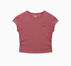 Ruched Crop Top Royal Flush Pink