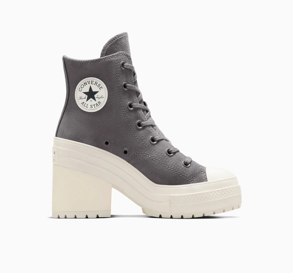 Chuck 70 De Luxe Heel Platform Sharkskin/Egret/Sharkskin