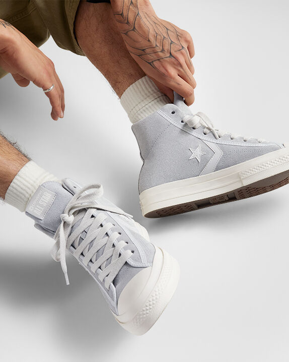 Star Player 76 Suede Unisex High Top Shoe. Converse.com