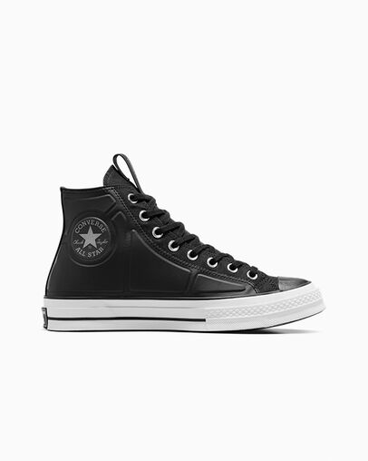 Chuck 70 Monochrome Black/Black/White, Outer Side View