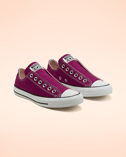 Seasonal Color Chuck Taylor All Star Slip Rose Maroon