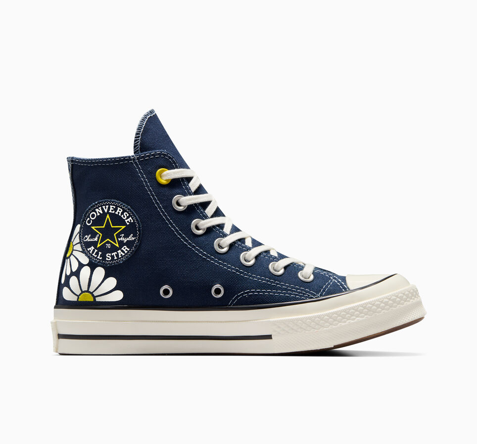 Chuck 70 Floral Navy/Egret/Dandy Lion