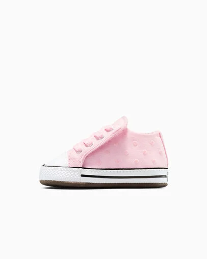 Chuck Taylor All Star Polka Dots Easy-On Pink Frosting/White/Black, Inner Side View
