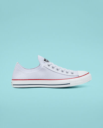 Twisted Prep Knit Chuck Taylor All Star White/Enamel Red/Navy