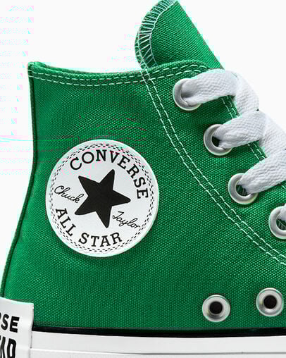 Chuck Taylor All Star Sketch Green/White/Black, Detail Angle View