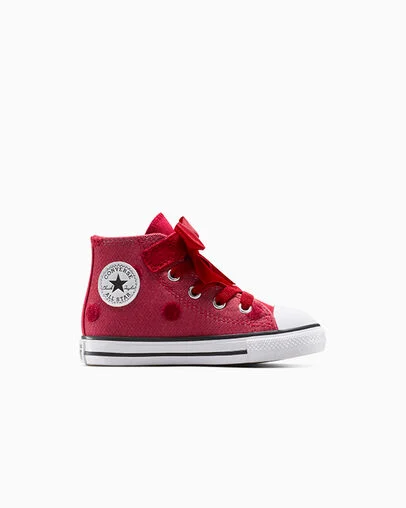 Chuck Taylor All Star Polka Dots & Bow Easy On Days Ahead/White/Days Ahead, Outer Side View