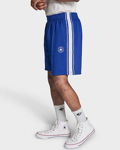 Racing Stripe Shorts Converse Blue, Back View