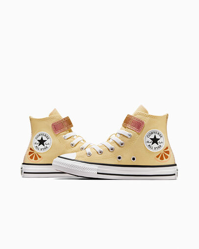 Chuck Taylor All Star Easy On Citrus Like Butter Yellow/Donut Glaze/White, Detail Angle View
