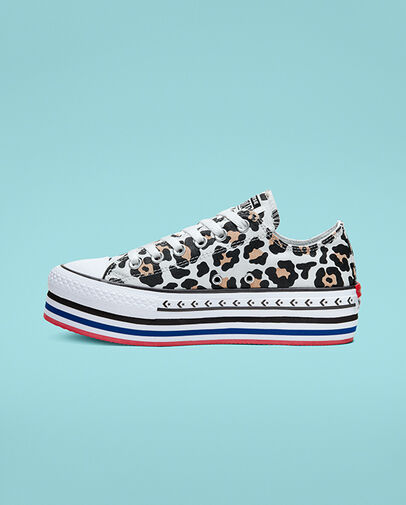 Logo Play Platform Chuck Taylor All Star White/Black/Desert Ore