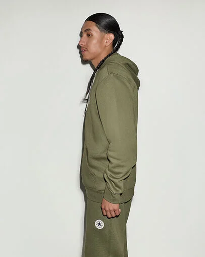 Chuck Taylor Patch Pullover Hoodie Converse Utility, Back View