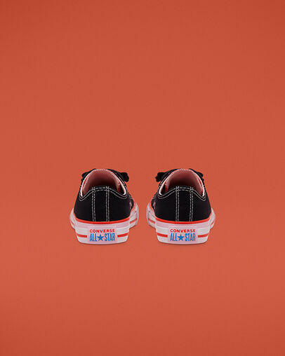 Converse x Millie Bobby Brown Chuck Taylor All Star Black/Mandarin Red/Pink Lady
