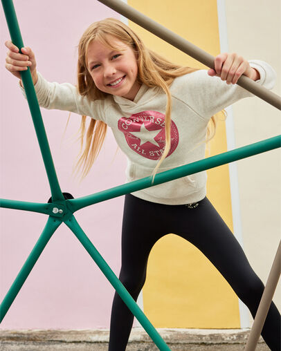 Chuck Taylor Patch High Rise Leggings Black