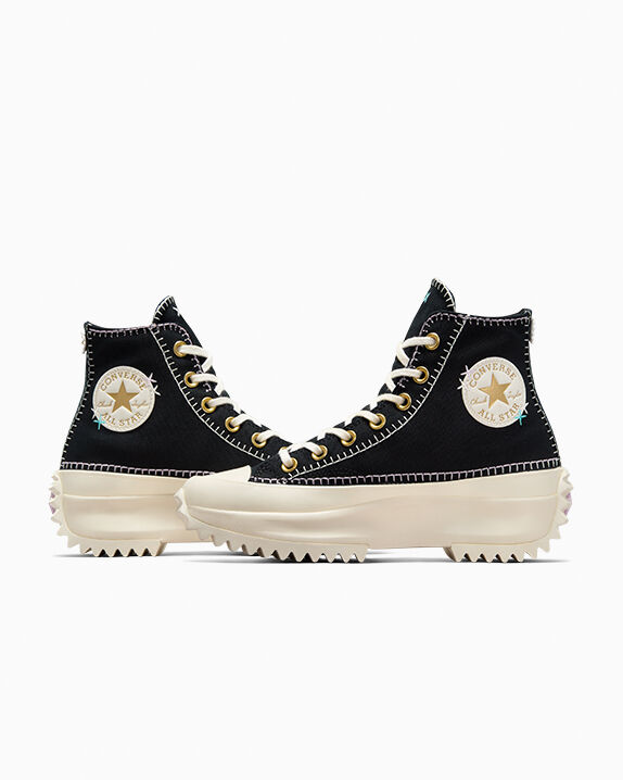 Run Star Hike Platform Crafted Stitching Unisex High Top Shoe