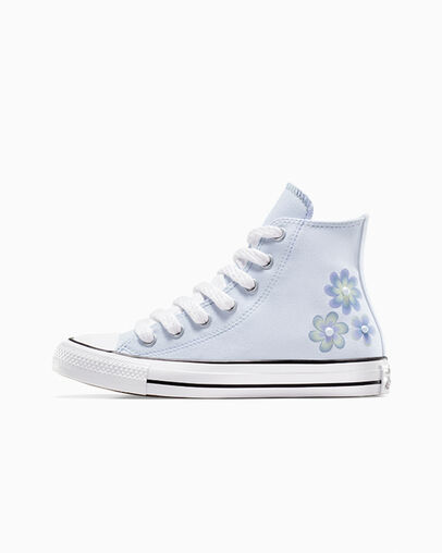 Chuck Taylor All Star Gradient Flowers White/Blueberry Ice, Inner Side View