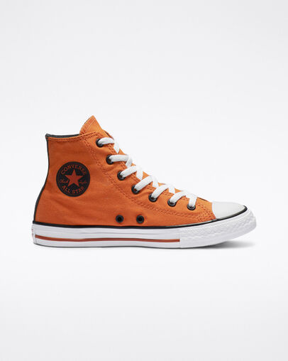 Chuck Taylor All Star Seasonal Color High Top Campfire Orange/Black/White