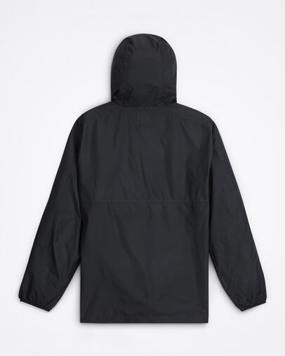 Packable Hooded Anorak Black