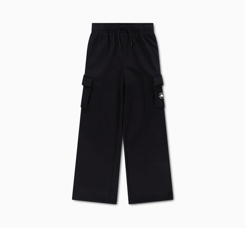 Chuck Taylor Patch French Terry Cargo Pants Black