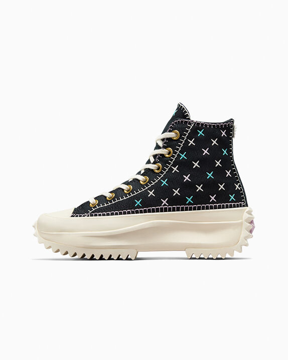 Run Star Hike Platform Crafted Stitching Unisex High Top Shoe