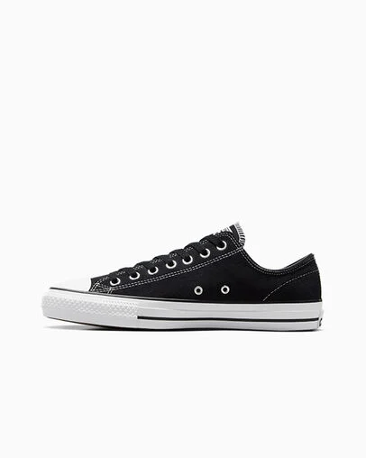 CONS Chuck Taylor All Star Pro Suede Black/Black/White, Inner Side View
