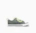 Chuck Taylor All Star One Strap Dinos Easy-On Mineral Brew Grey/Neon Mantis Green/White