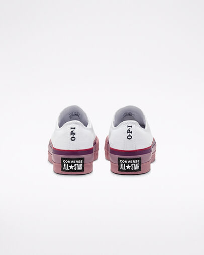 Converse x OPI Chuck Taylor All Star Platform Low Top White/Multi