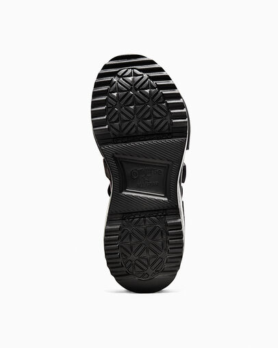 Run Star Utility Sandal CX Black/Black/Black, Outsole View