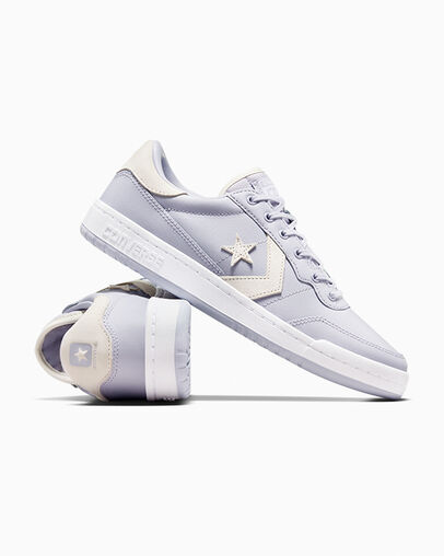 CONS Fastbreak Pro Leather & Nylon Ghost Town Grey, Detail Angle View