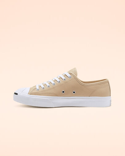 Seasonal Color Leather Jack Purcell Desert Ore/White/White