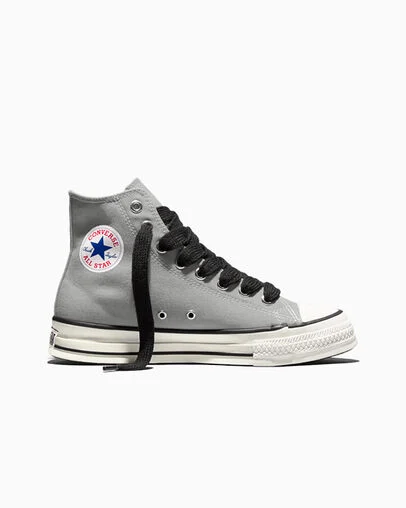 Chuck Taylor Throwback Classic Grey/Vintage White, Outer Side View