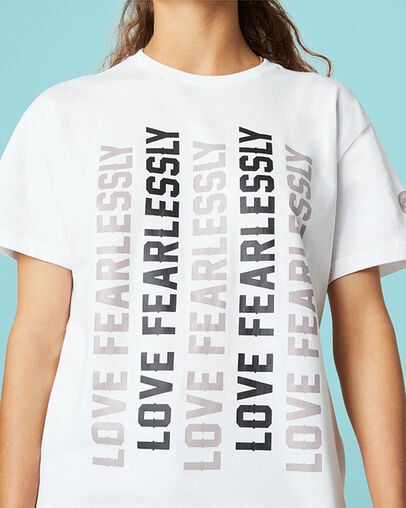 Love the Progress 2.0 Relaxed Tee White