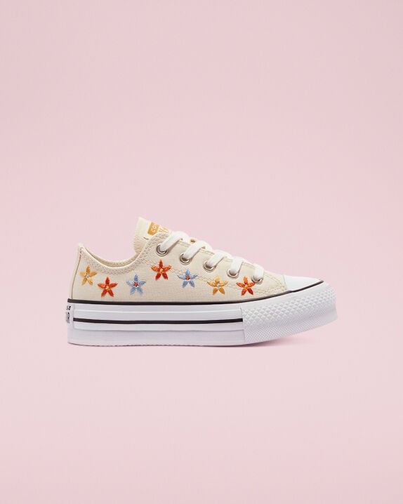 converse floral high tops