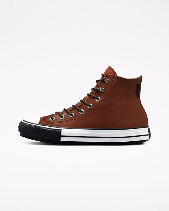 leather boot converse