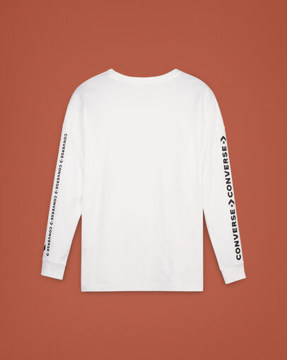 Wordmark White, Back View