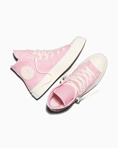 Chuck 70 Beads New Found Bloom Pink/New Found Bloom Pink/Egret, Angled View