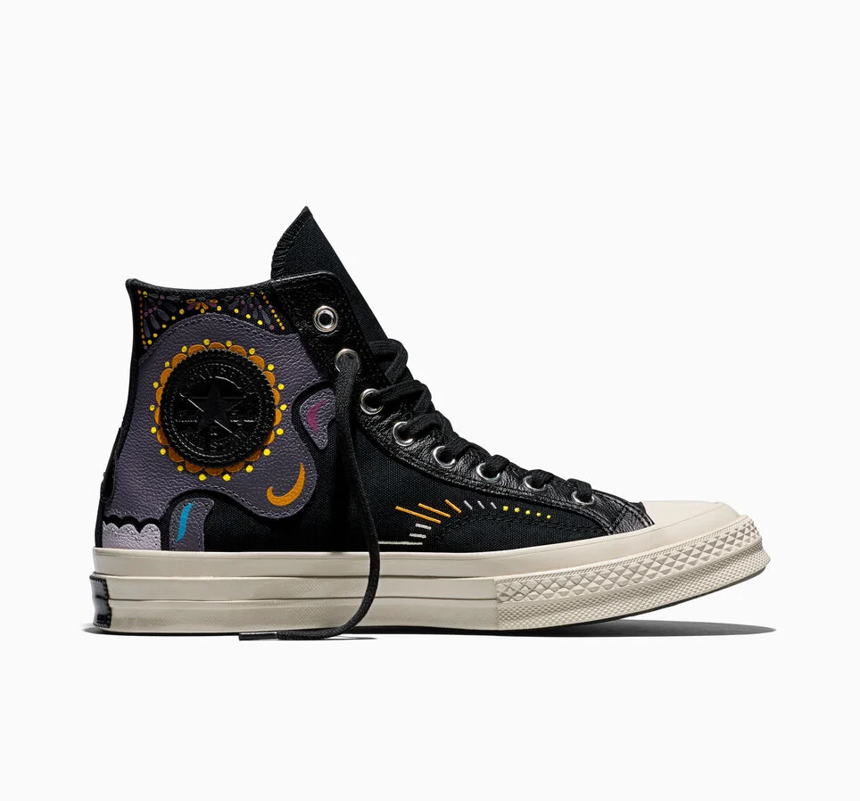 Chuck 70 D&iacute;a de Muertos Black/Classic Ecru