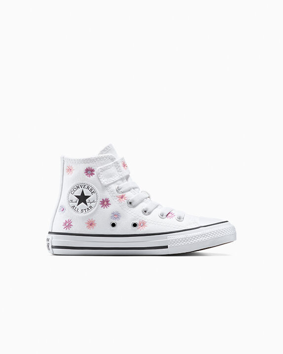 Chuck Taylor All Star Easy-On Allover Embroidered Florals Little