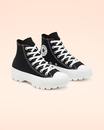 Chuck Taylor All Star Lugged High Top Black/White/Black