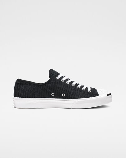 Jack Purcell Wide Wale Cord Low Top Black/White/Black