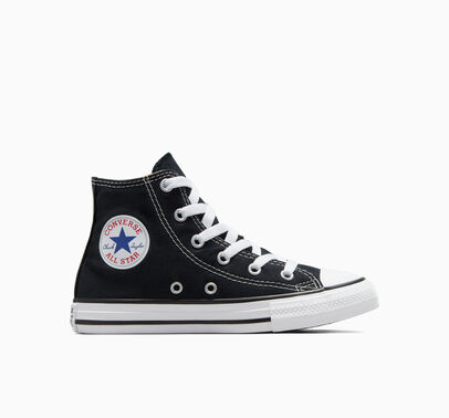 Chuck Taylor All Star Black High Top Little Kids' Shoe