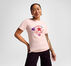 Y2K Heart Slim Fit T-Shirt Donut Glaze