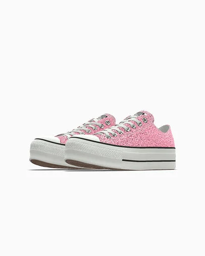 Custom Chuck Taylor All Star Lift Platform Glitter By You