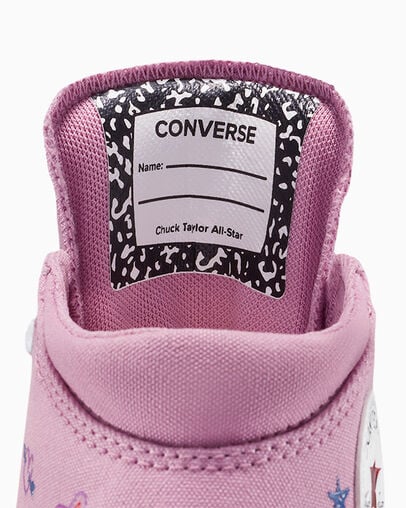 Chuck Taylor All Star Madison Doodles Cliffside Rose/White/Black, Detail Angle View