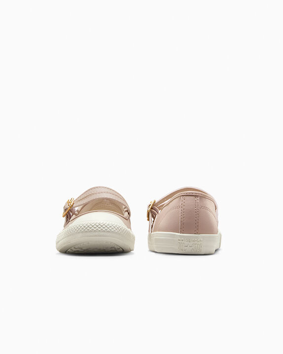 ladies rose gold converse