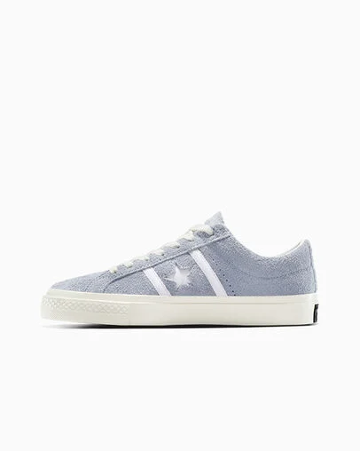 CONS One Star Academy Pro Suede Lavender Trek/Egret/Egret, Inner Side View