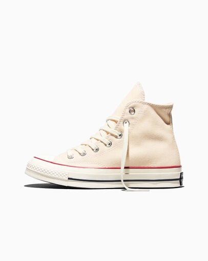 Chuck 70 Canvas Parchment Brown/Garnet/Egret, Inner Side View