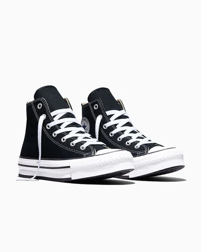Chuck Taylor All Star EVA Lift Platform Canvas Black/White/Black